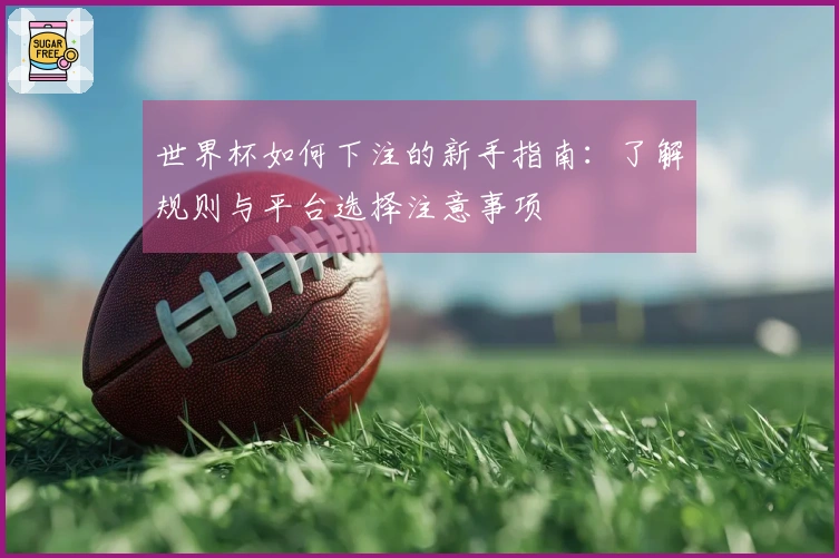 世界杯如何下注的新手指南:了解规则与平台选择注意事项